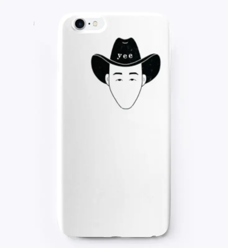 Asian Cowboy Head (Black)